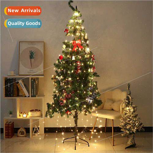 Christmas waterfall lights holiday decoration copper wire po