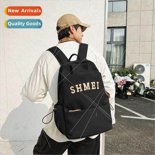 solid color nd shoulder bag men  lightweight travel computer