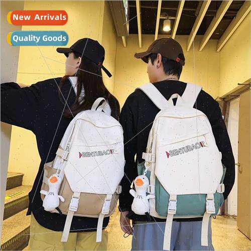 Japan student shoulder bag set nd couple leisure backpack la