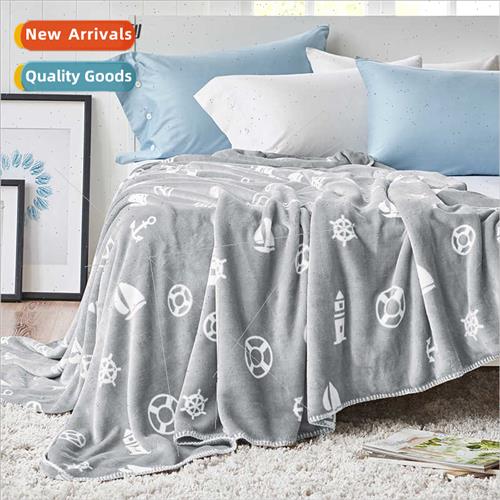 Towel double-sided facecloth printed blanket blanket summer