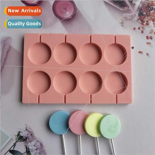 8-link lollipop 416 chocolate candy silicone mold mousse pas