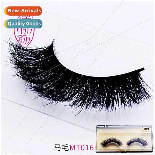 3D Horse Hair False Eyelash MT016/017 Natural Messy Thick Ey