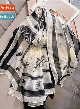 lk scarf female summer sunscreen beach towel female spring s