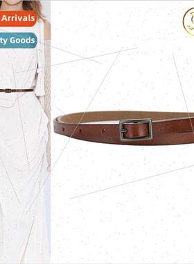 Belt women fine dress accessories skirt summer black simple