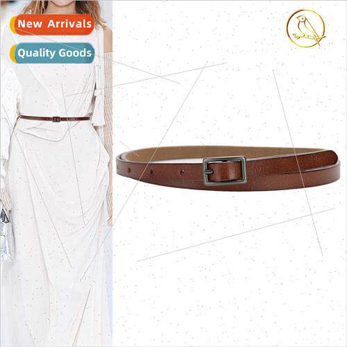 Belt women fine dress accessories skirt summer black simple