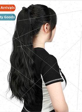 Ponytail wig women strap-on no trace simulation fake ponytai