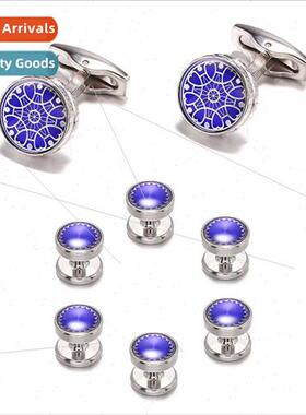 French cufflinks Cufflinks Qualy dress lapel buttons cufflin