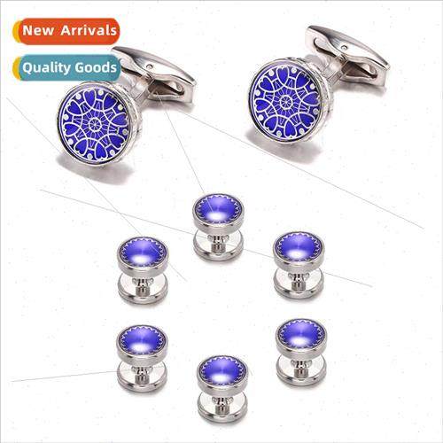 French cufflinks Cufflinks Qualy dress lapel buttons cufflin