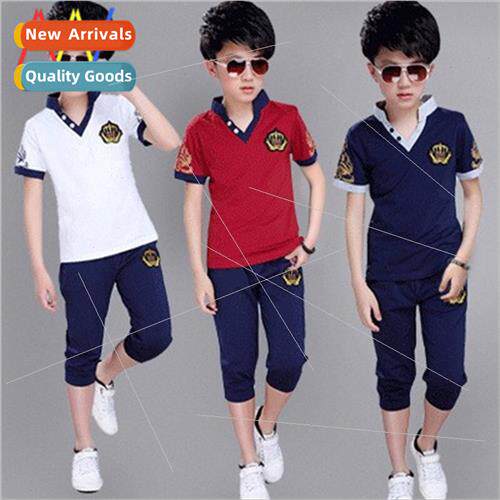 boy pants children baby clothes summer set kids t-shirt 2019
