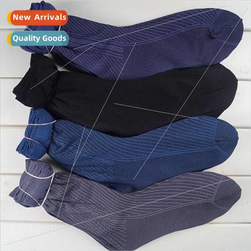 Spring summer thin short silk socks men old man socks socks