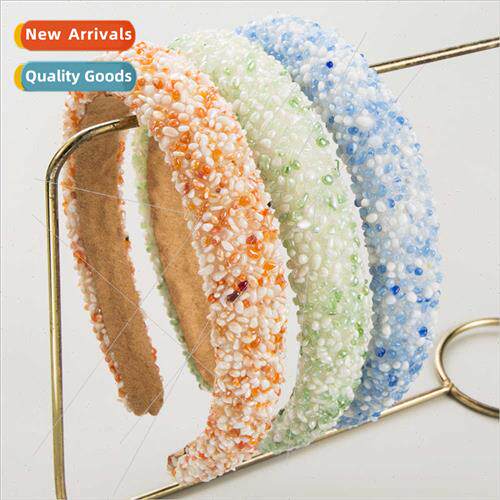 New Ba small stone hair bands 适用women high-level sense spo