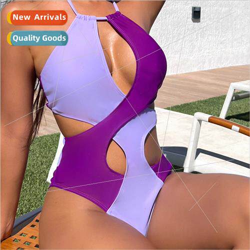Women Hollow Out Sexy One-piece Swimsu Bikini LZ6031