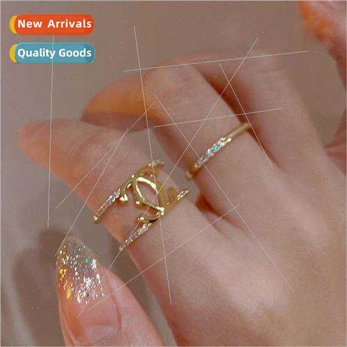 Full Fragrance Grandma fashion ring niche index finger ring