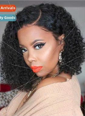 Wrapped tube new wig African fashion center parted small cur