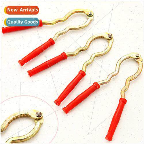 T Red Handle Walnut Cracker Nutcracker Pecan Cracker Opener