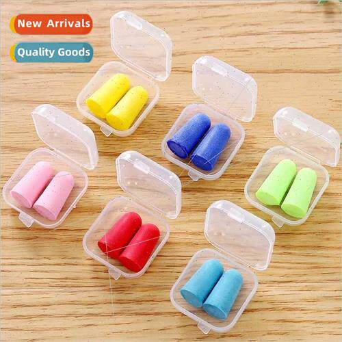 Transparent Plastic Small Box Jewelry Box Ear Plugs Box Jewe