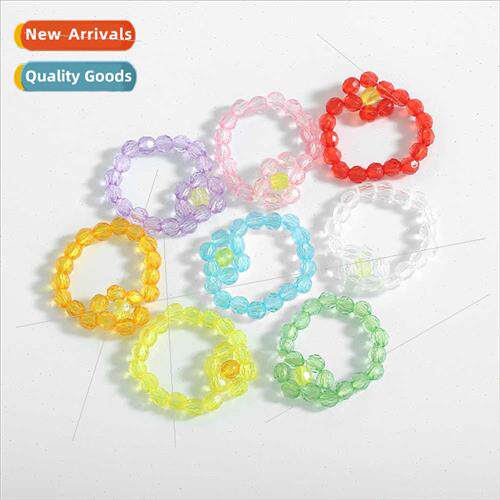 Europe new nd simple ethnic finger ring hand jewelry woven c