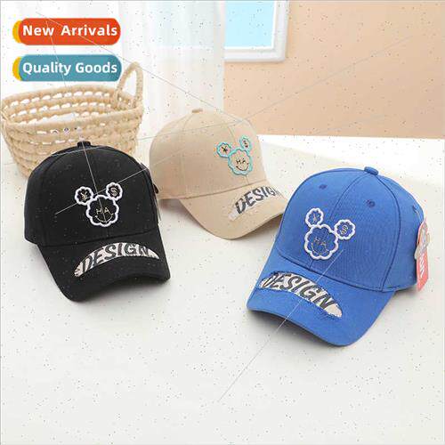 Children baseball cap 2022 fall Korean  sunscreen sun hat me