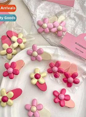 Dopamine cute ltle flower flower hair clips ehead broken hai