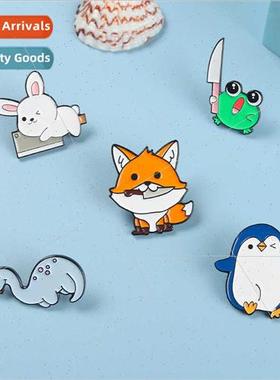 Cartoon cute bing knife frog penguin rabb small animal creat
