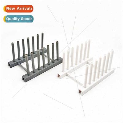 Kchen Convenient Plastic Drainage Rack Removable Multi-Purpo