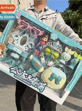 Girls accessories play house toys dresser hairdryer storage