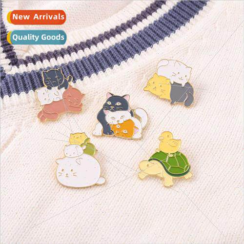 Korean  lovely new alloy animal series brooch exquise cartoo