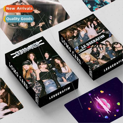 LESSERAFIM double-sided 30 small card LOMO card album boxed