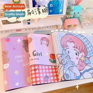 Cute mouse pad student desk pad computer soft pad ins creati