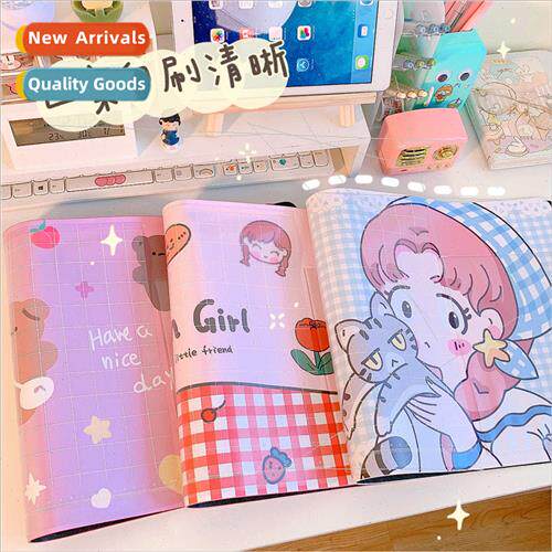 Cute mouse pad student desk pad computer soft pad ins creati