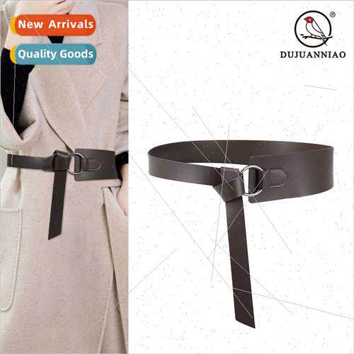 Extra wide women  leather belts ladies cowhide belt decorati