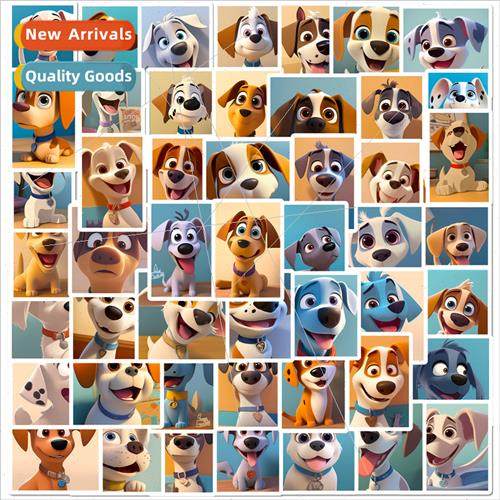 50 dog expression pack new cartoon creative cute dog express