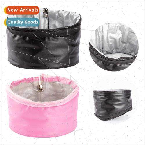 Adjustable temperature hair drying mask warm air baked oil c