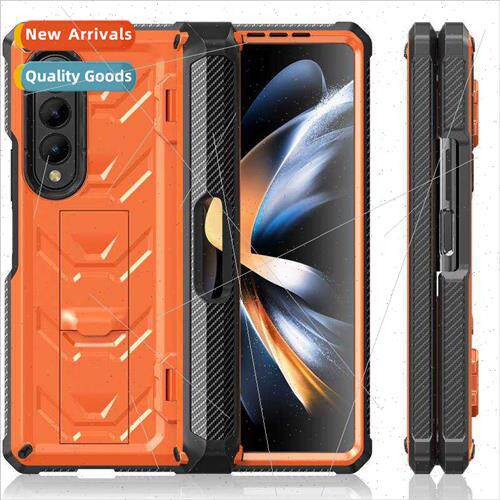 适用Samsung Galaxy Z Fold4 Wireless Case Folding Screen StTr