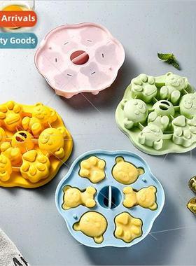 licone wh lid bear ice cream jelly mold baby baby complement