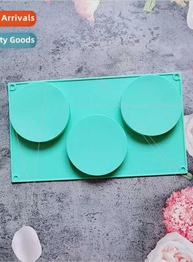 3 consecutive discs 114 cake chocolate silicone mold dessert