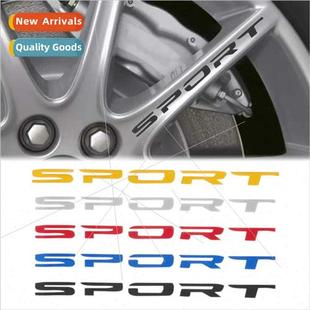 Door Rims Tire Sport Decor Stickers SPORT Racing 4pcs Wheels