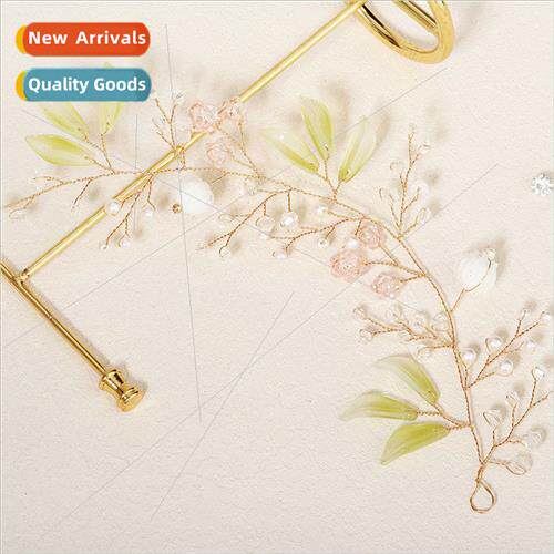 Europe bride wedding dress hair accessories show Wo aestheti