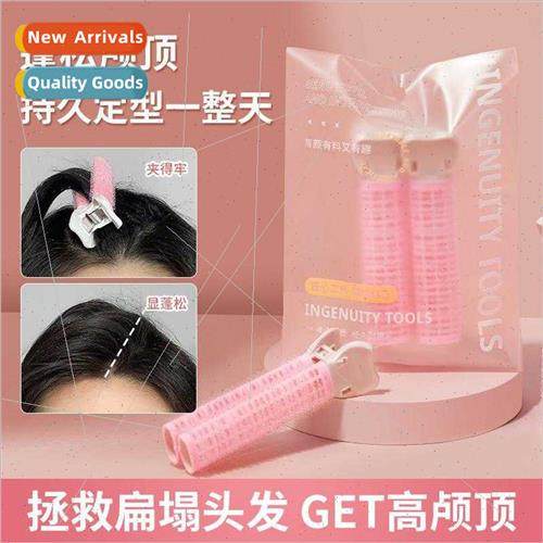 Fluffy curling clips hair fluffy artifact curling barrel hai