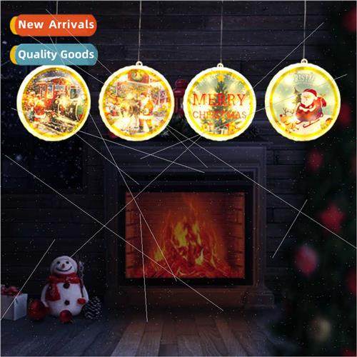 New Christmas lights led string lights painted hanging light