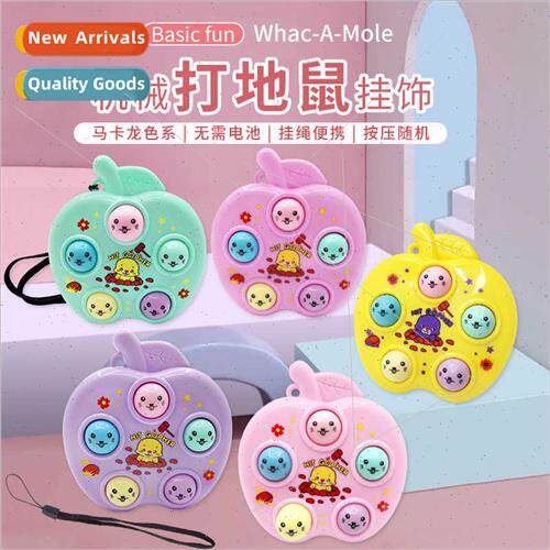 Mechanical gopher toy gopher keychain game machine cute cart