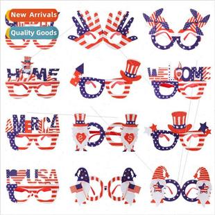 Glasses Day Adult Children Decor American Party Independence