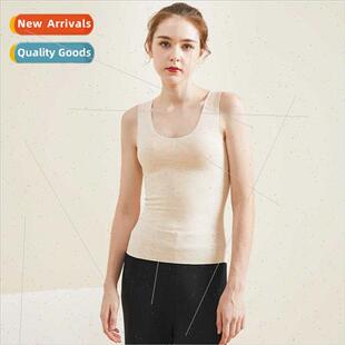 De velvet women warm undershirt Spring Autumn Mulberry silk