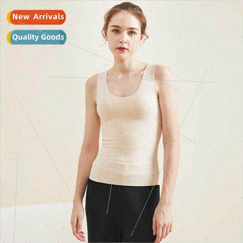 De velvet women warm undershirt Spring Autumn Mulberry silk