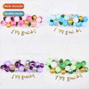 balloon set macaron scene inch decoration Birthday ins