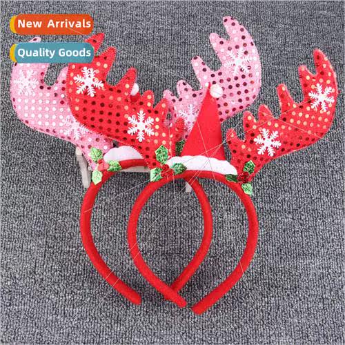 Christmas headbSanta Claus snowman elk children headdress Ch