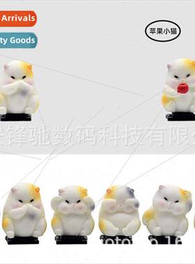 Cute Cat Family Stereo Microslr DSLR Camera Hot Shoe Cover P