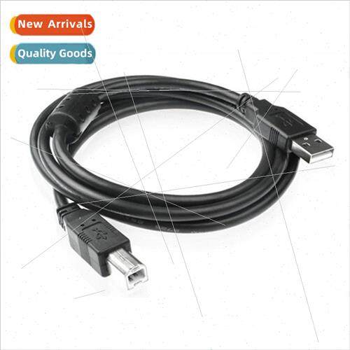 5 meters black USB  2.0 square port print cable connection c