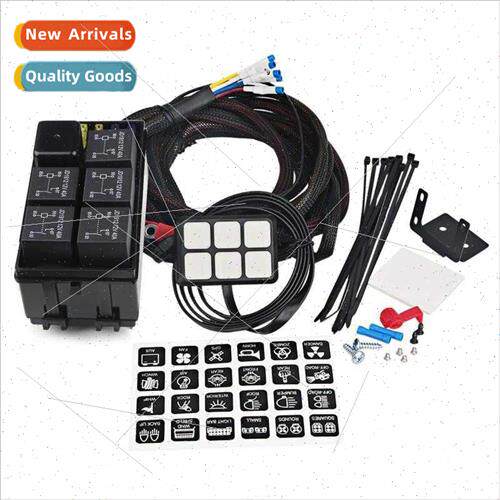 Modified wrangler power control fuse box car boat yacht 6 wa