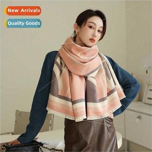 imation cashmere early 2023 decorative Korean fall warm new